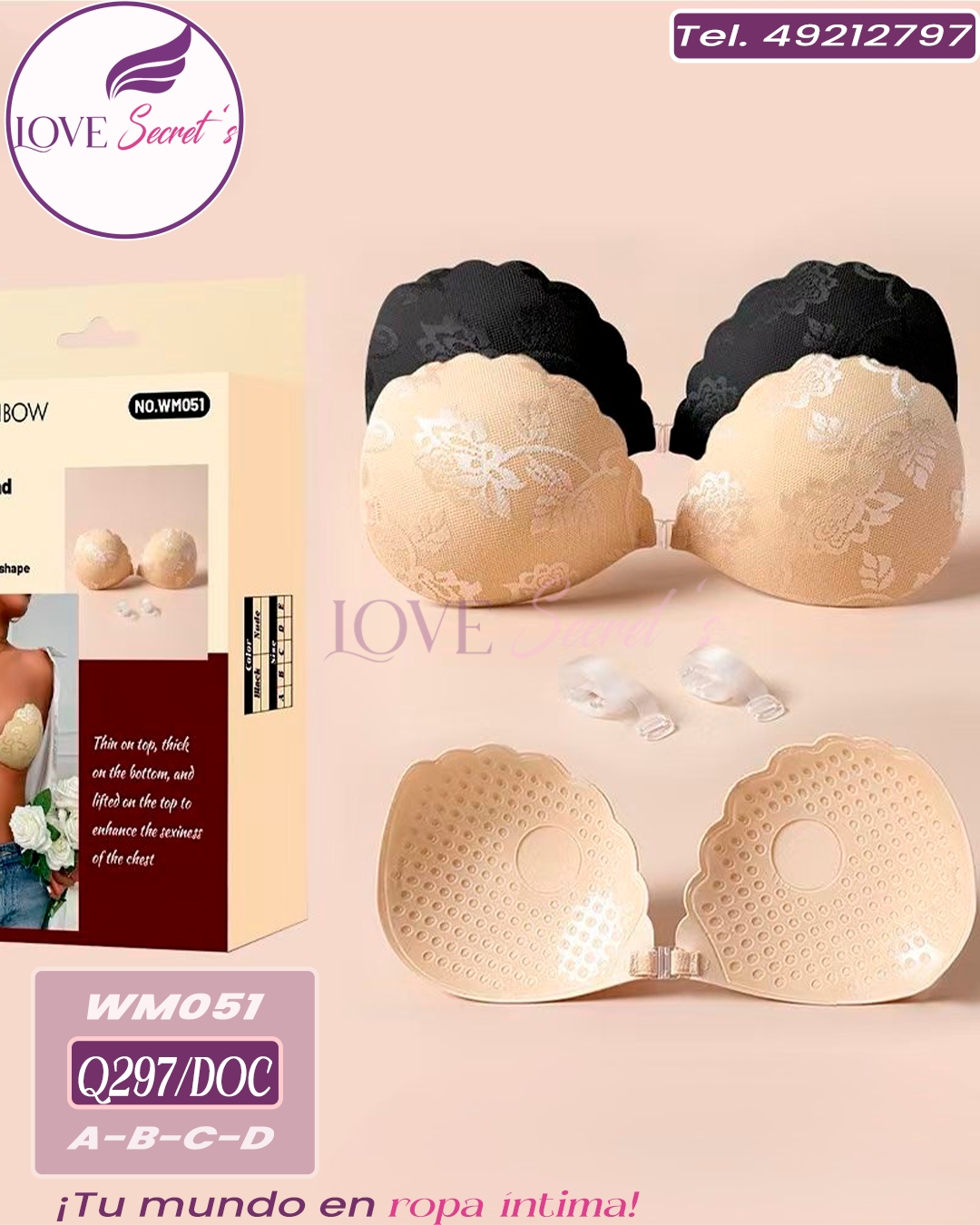 Brasier adhesivoWM051-12 pzs. Bling Bling