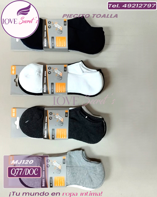 Piecito toalla MJ120-12 pzs. Mulaya