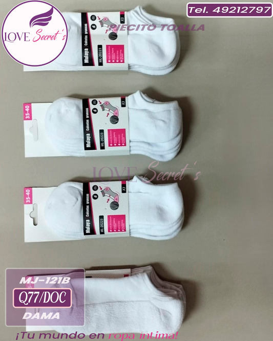 Piecito toalla MJ-121B-12 pzs. Mulaya