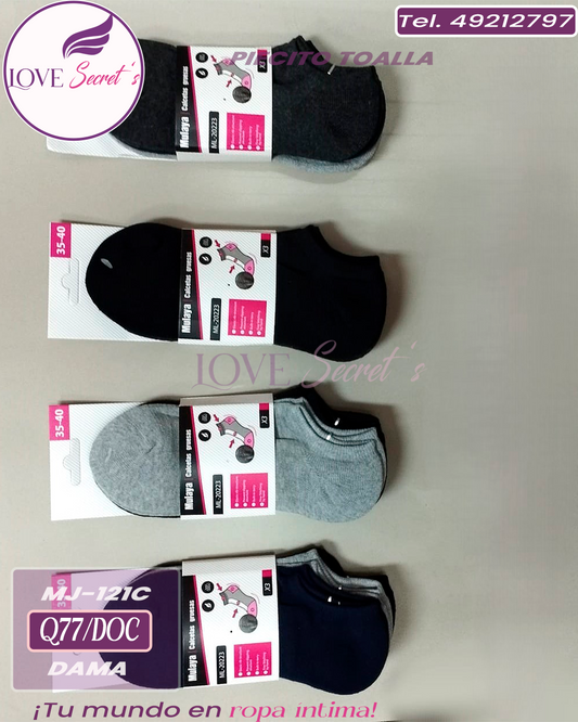 Piecito toalla MJ-121C-12 pzs. Mulaya