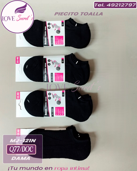 Piecito toalla MJ-121N-12 pzs. Mulaya