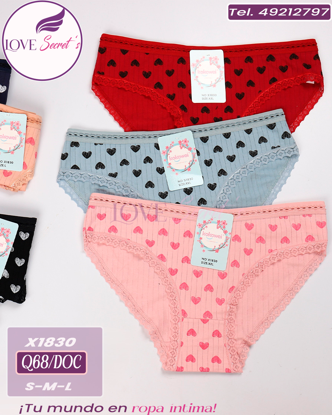 BikiniX1830-12 pzs. Bling Bling