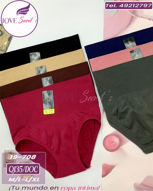 Bloomer dama 12 piezas