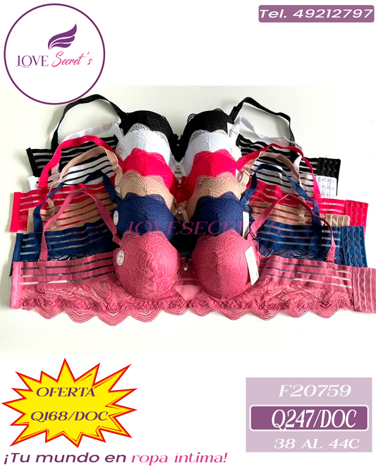 Brasier copa CF20759-12 pzs. Bling Bling