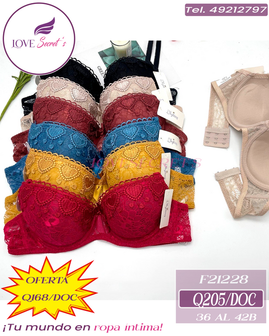 Brasier copa BF21228-12 pzs. Bling Bling