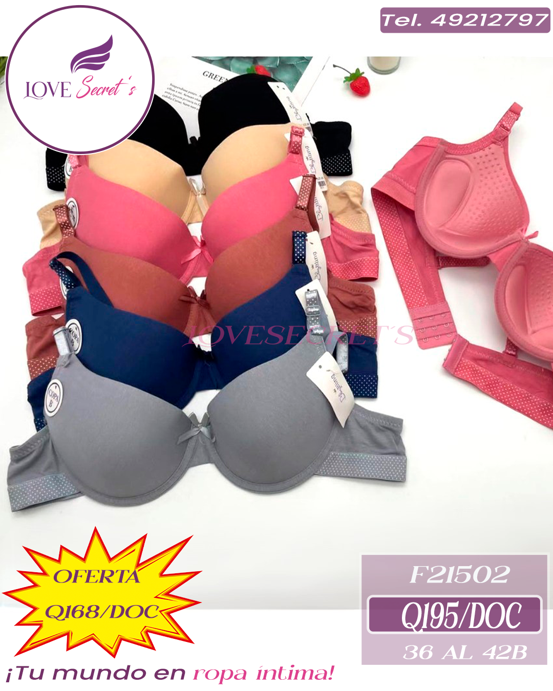 Brasier copa BF21502-12 pzs. Bling Bling