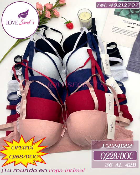 Brasier copa BF224122-12 pzs. Bling Bling
