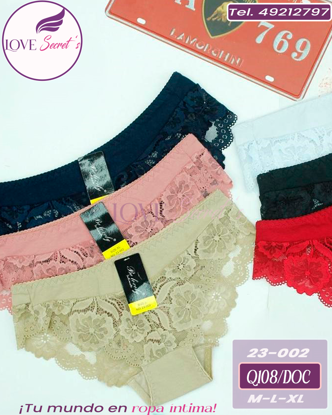Bikini dama 12 piezas