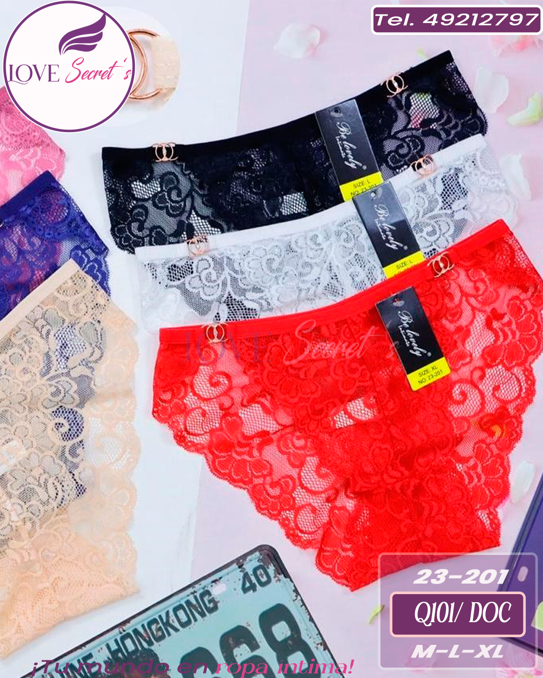 Bikini dama 12 piezas