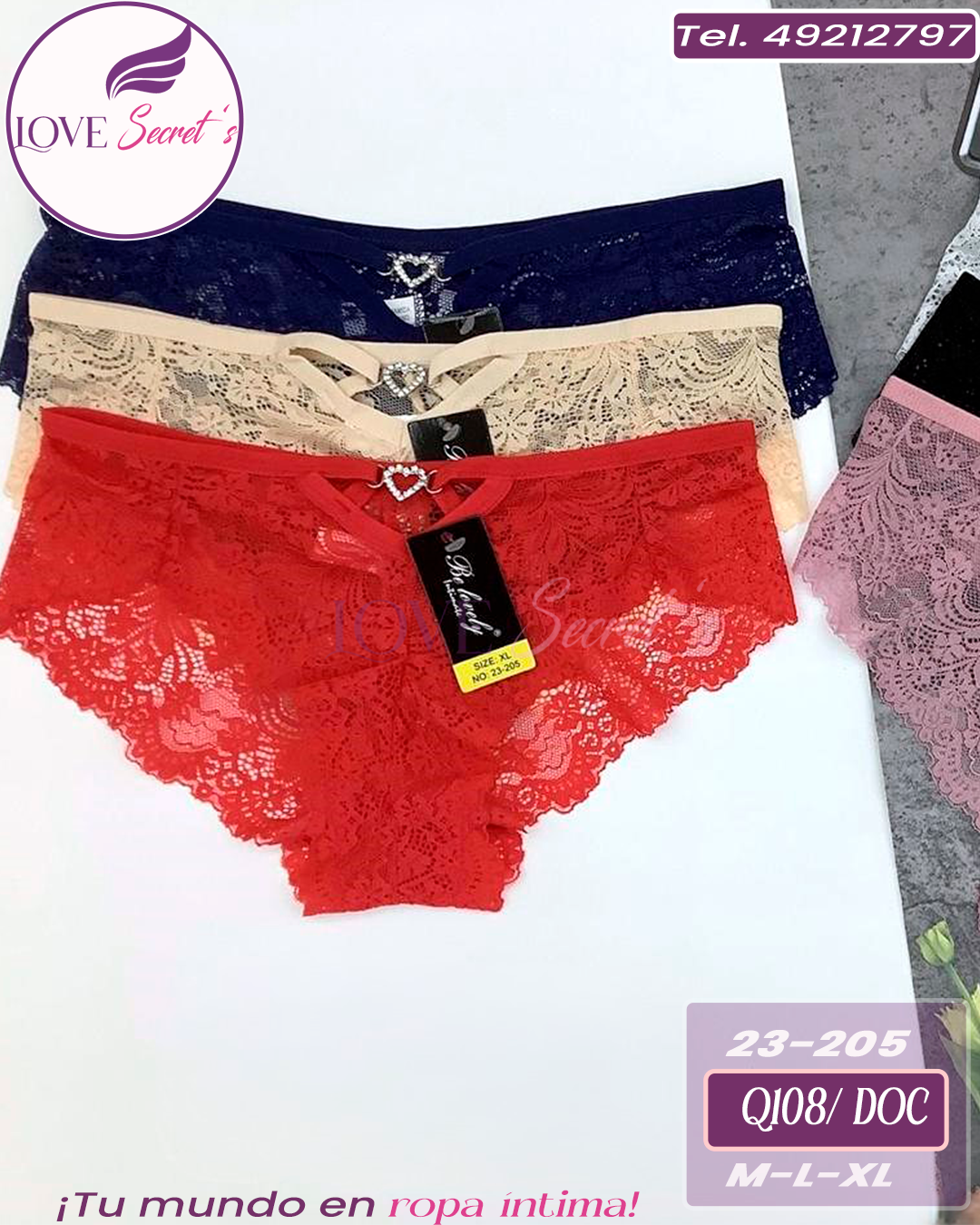 Bikini dama 12 piezas