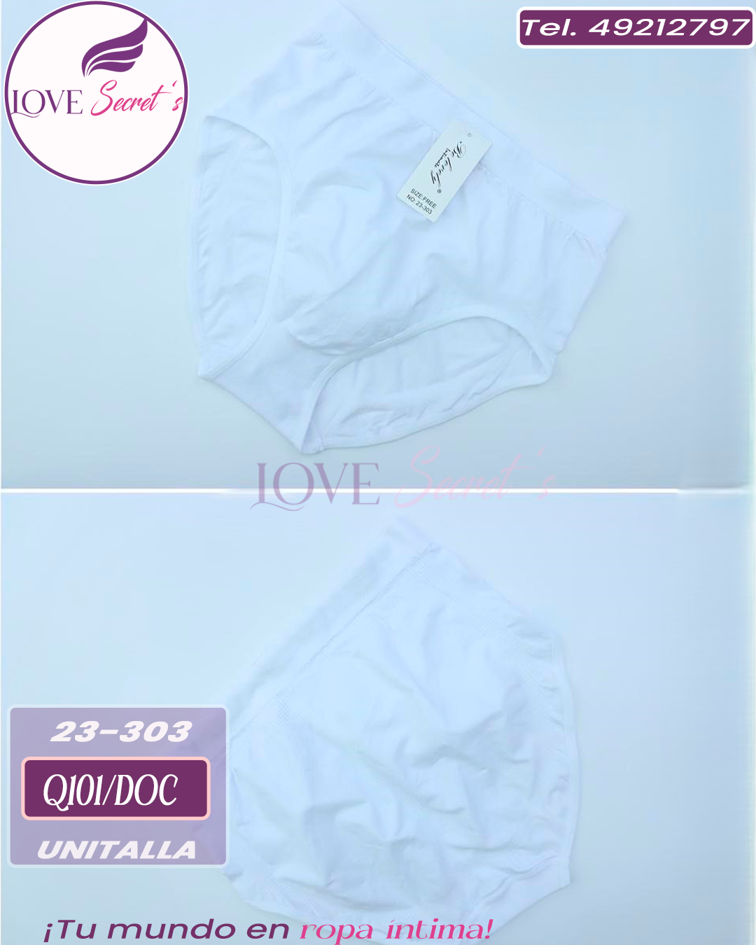 Bloomer dama 12 piezas
