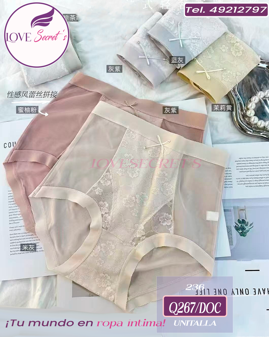 Bloomer dama 236-12 pzs