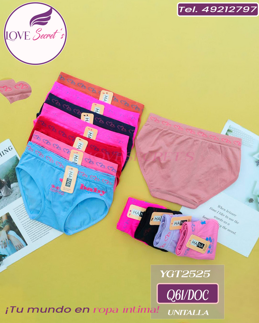 Bloomer nena YGT2525-12 pzs