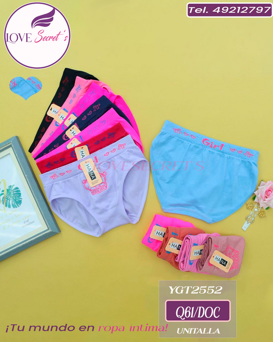 Bloomer nena YGT2552-12 pzs