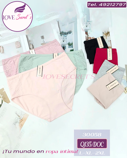 Bloomer dama 30058-12 pzs.