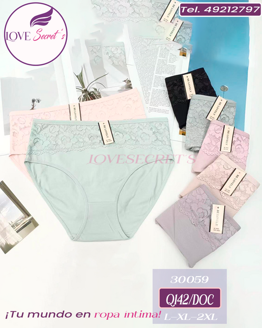Bloomer dama 30059-12 pzs.
