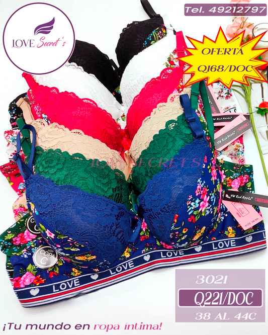 Brasier copa C3021-12 pzs. Bling Bling
