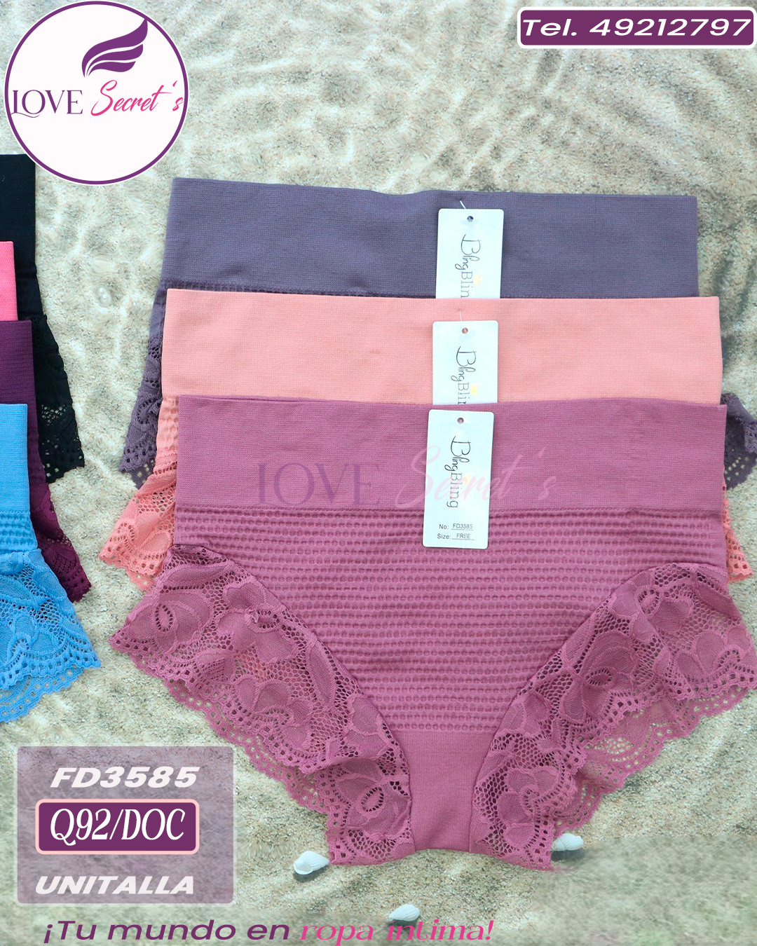 BikiniFD3585-12 pzs. Bling Bling
