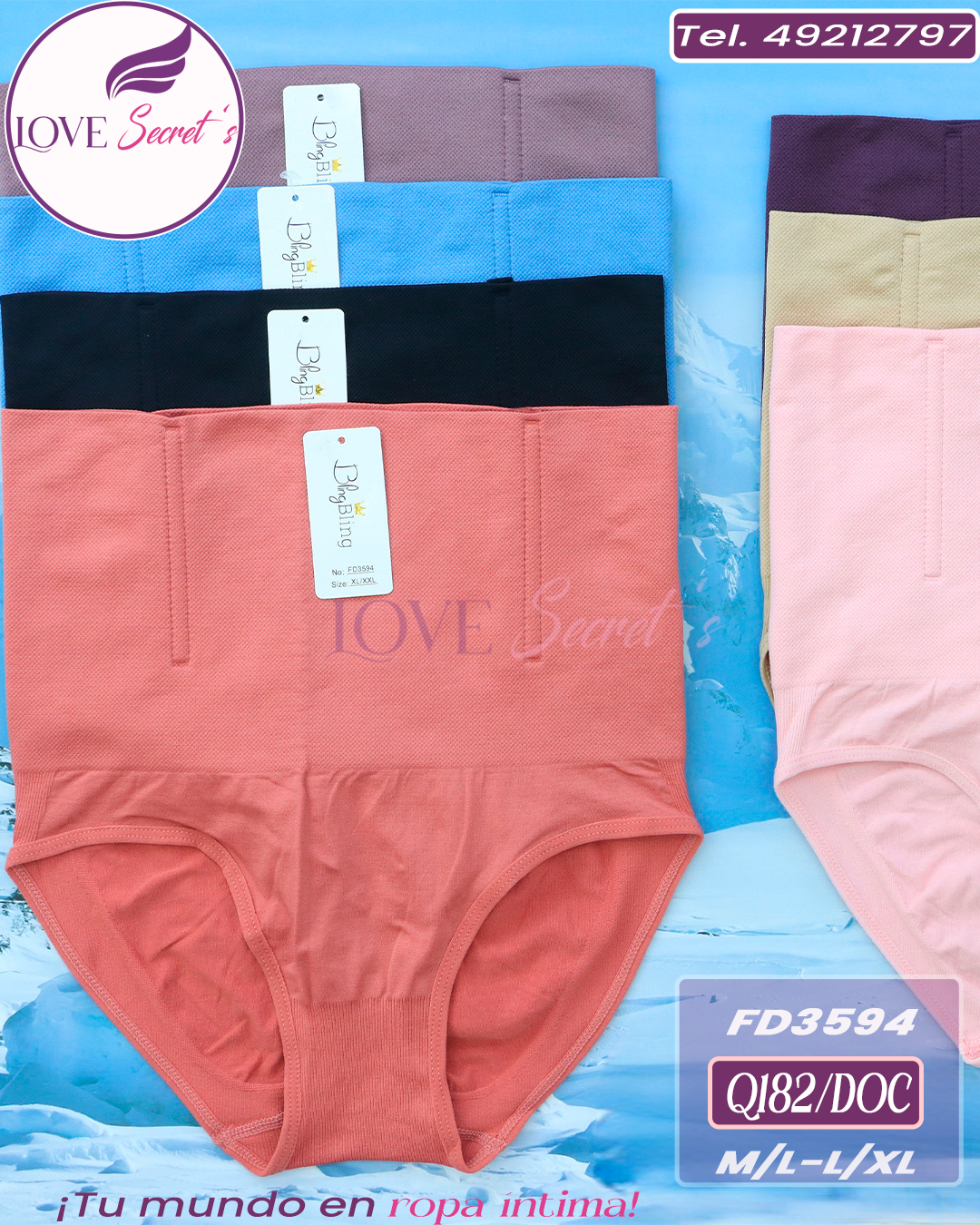 Bloomer fajaFD3594-12 pzs. Bling Bling