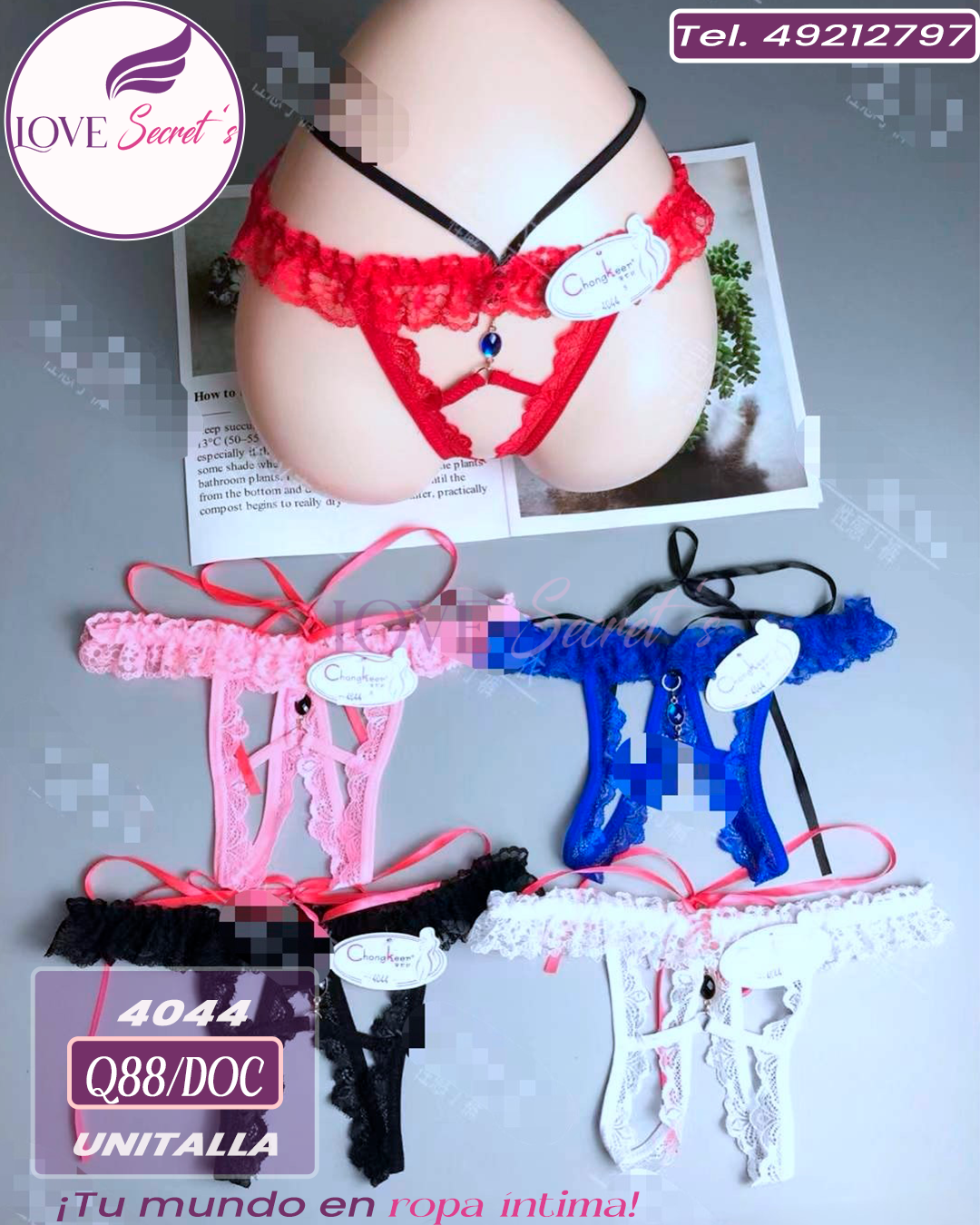 Tanga express4044-12 pzs. Bling Bling