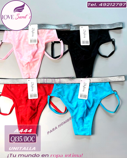 Tanga CaballeroA444-12 pzs. Bling Bling