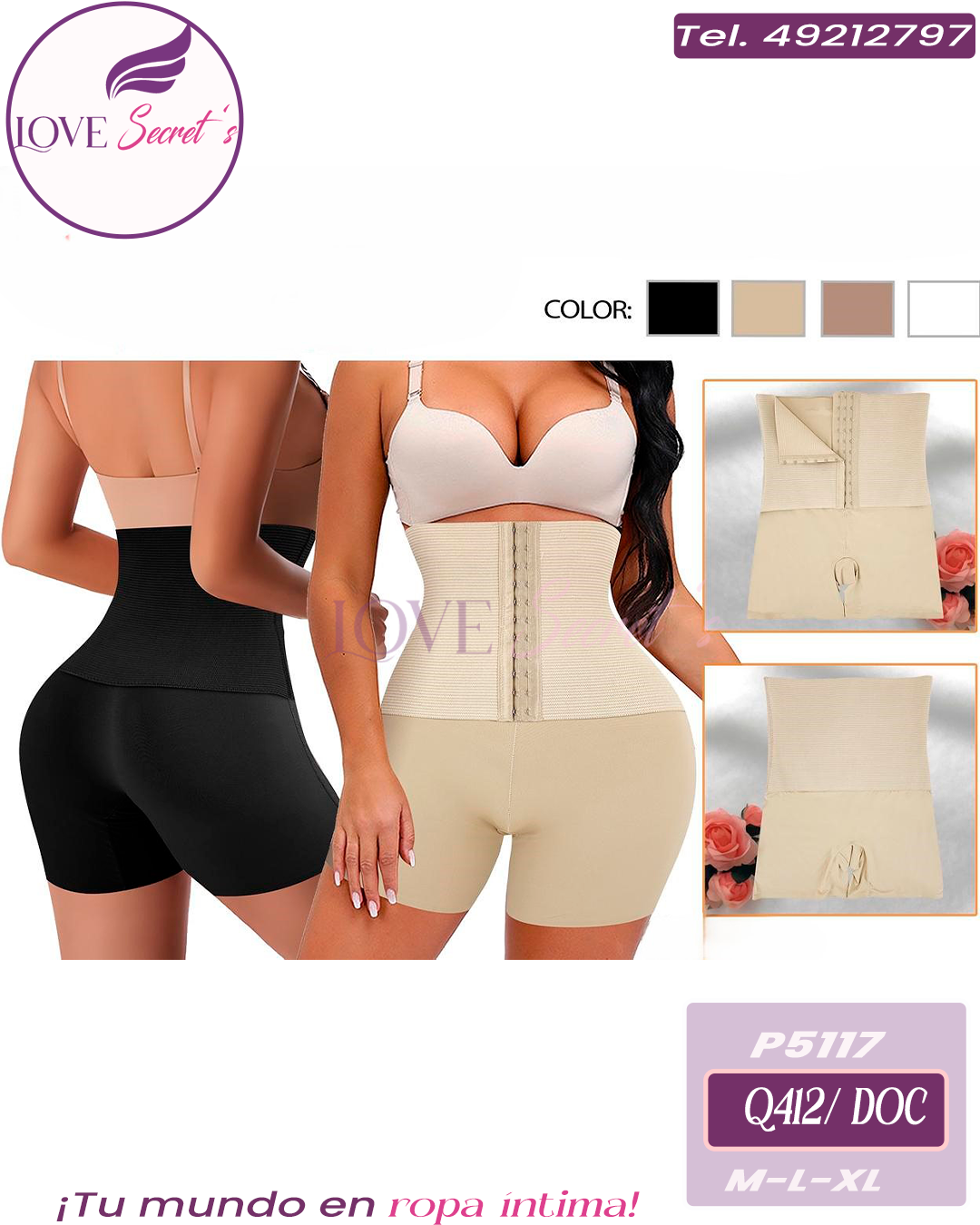 Lycra faja 12 piezas