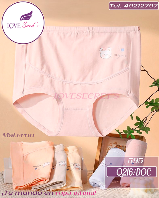 Bloomer materno595-12 pzs. Bling Bling