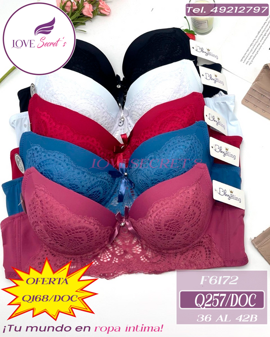 Brasier copa BF6172-12 pzs. Bling Bling