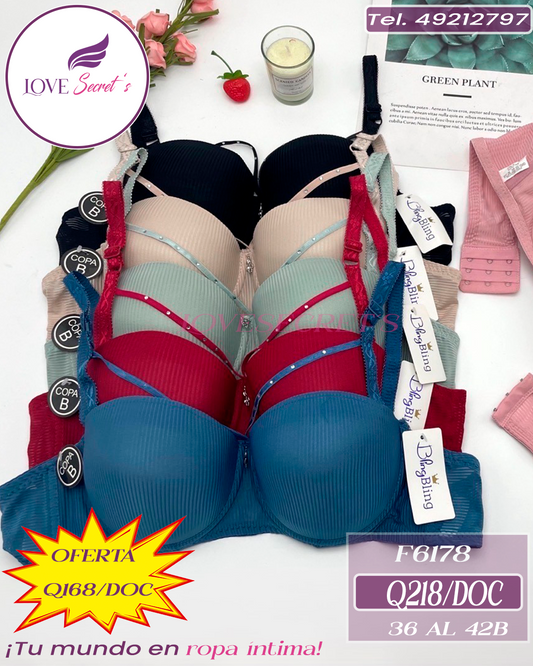 Brasier copa BF6178-12 pzs. Bling Bling