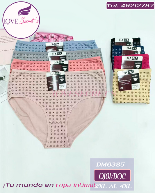 Bloomer dama DM6385-12 pzs