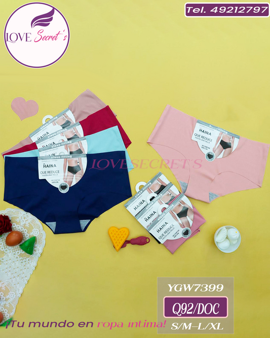 Bloomer dama YGW7399-12 pzs