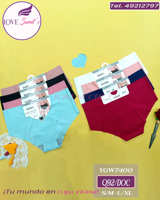 Bloomer dama YGW7400-12 pzs