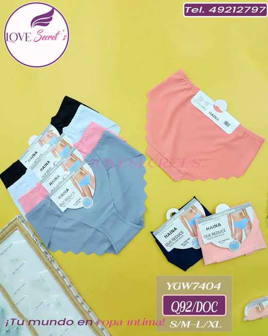Bloomer dama YGW7404-12 pzs