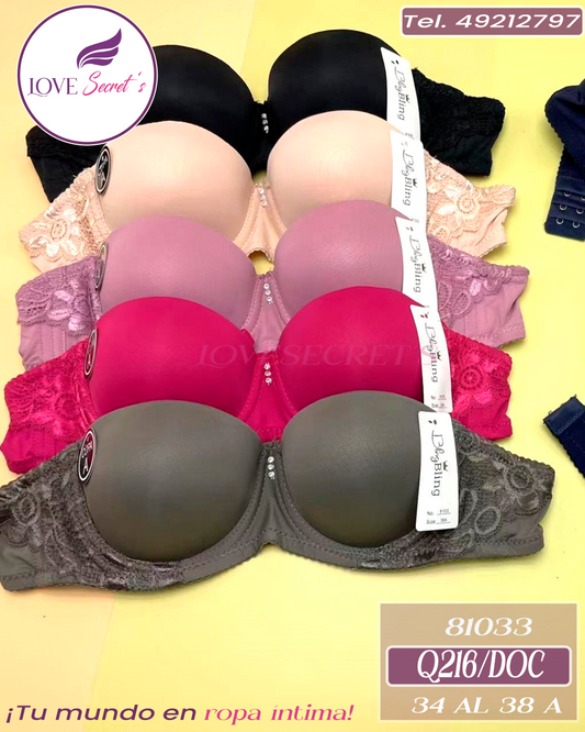 Brasier copa A81033-12 pzs. Bling Bling