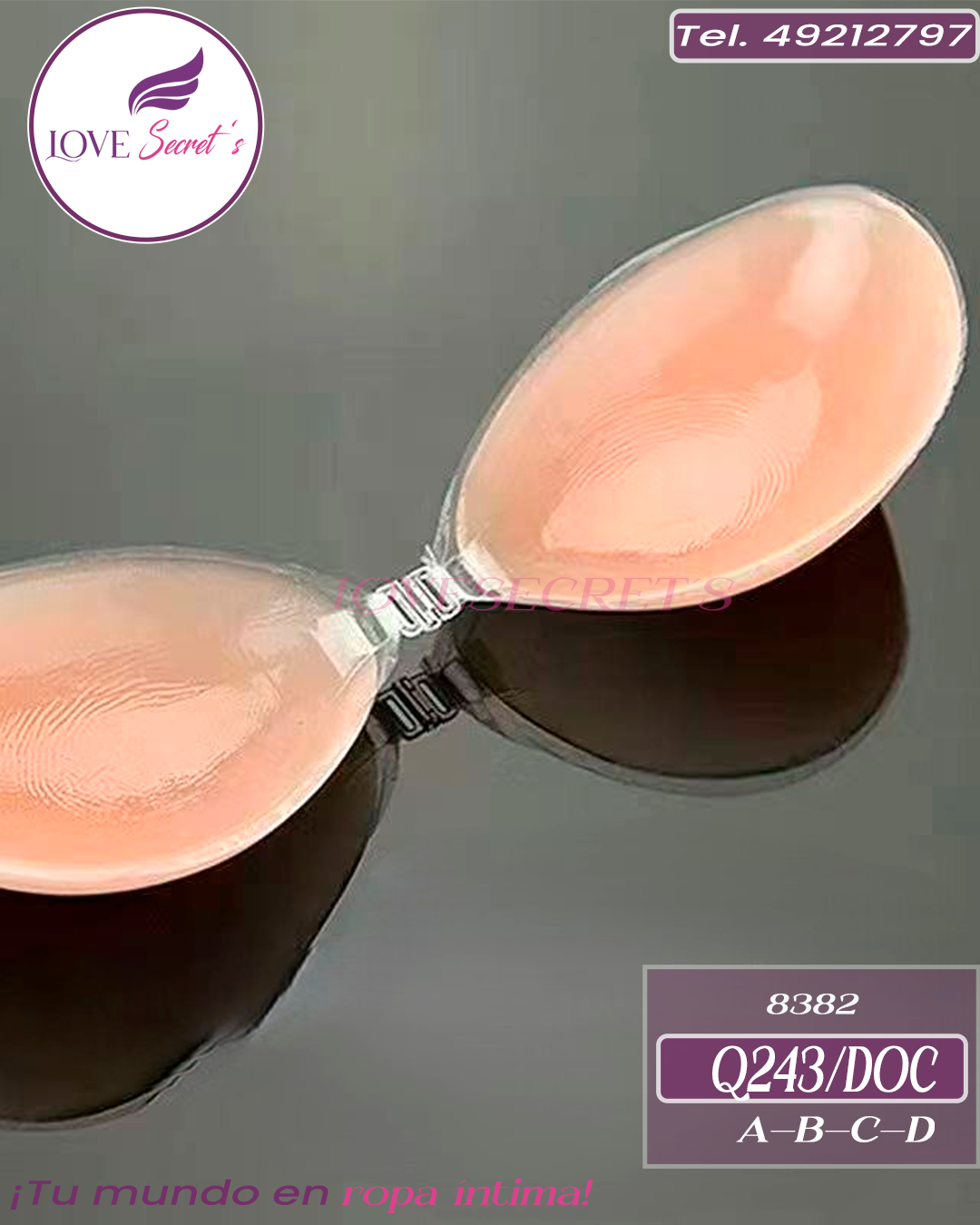 Brasier adhesivo8382-12 pzs. Bling Bling