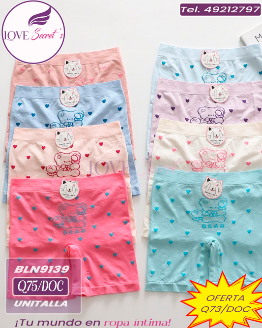 Pantaleta niña-BLN9139 12pzs.