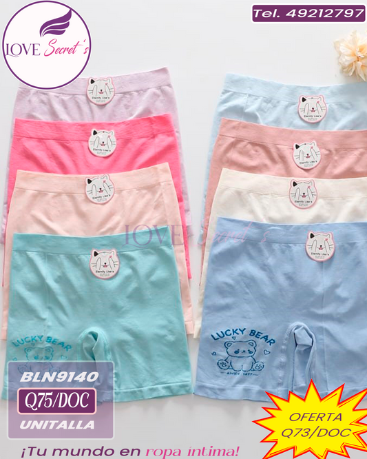 Pantaleta niña-BLN9140 12pzs.
