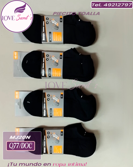 Piecito toalla MJ20N-12 pzs. Mulaya