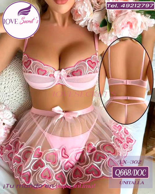 Traje sexy LX-302-12 pzs