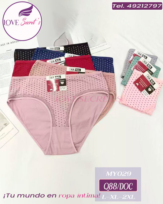 Bloomer dama MY029-12 pzs